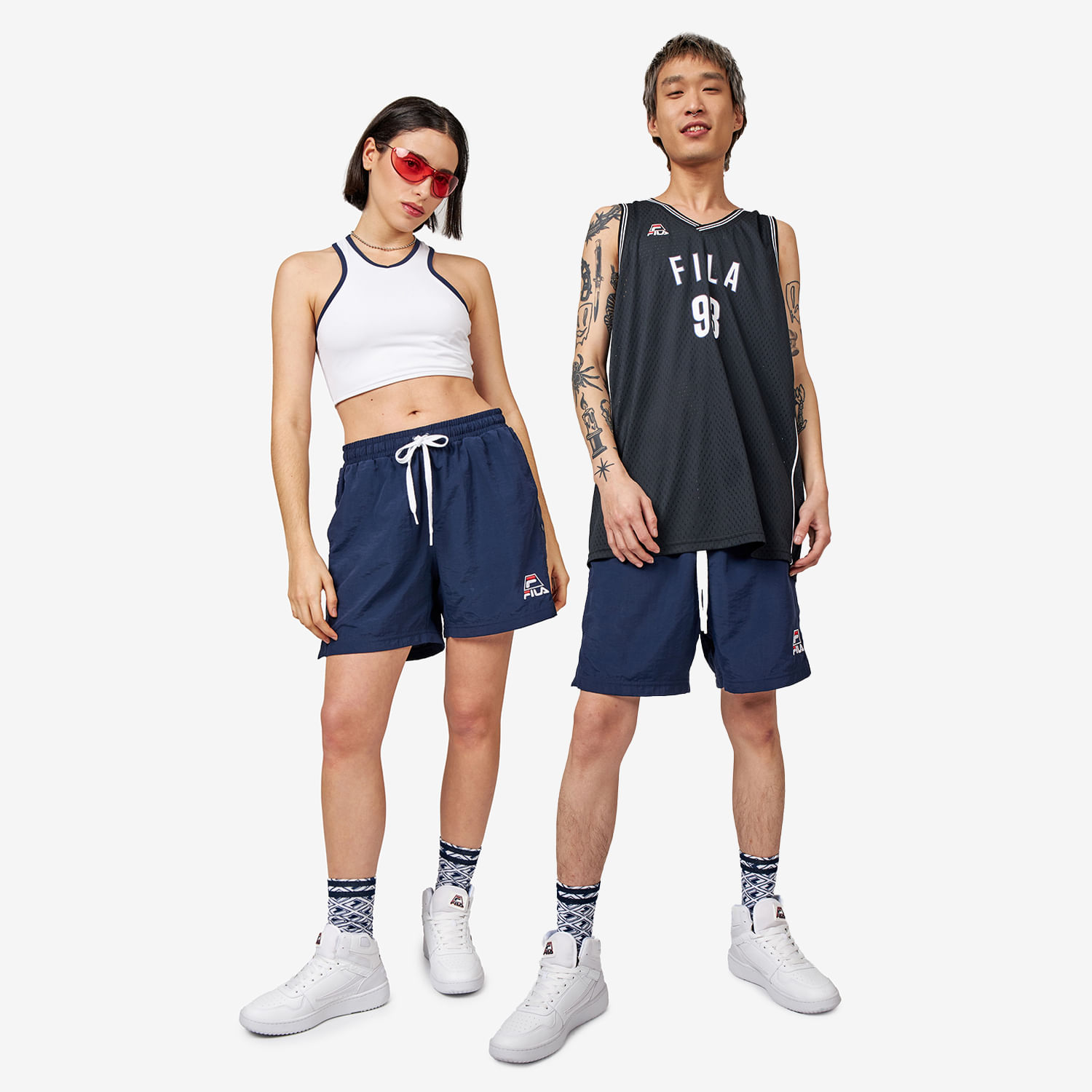 BERMUDA UNISEX FILA HOOPS
