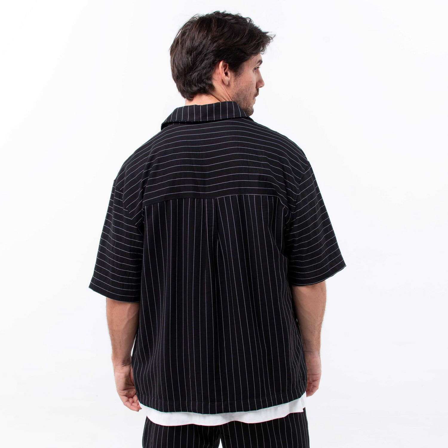 CAMISETA HOMBRE FILA OVER UC PINSTRIPE — imagen 2