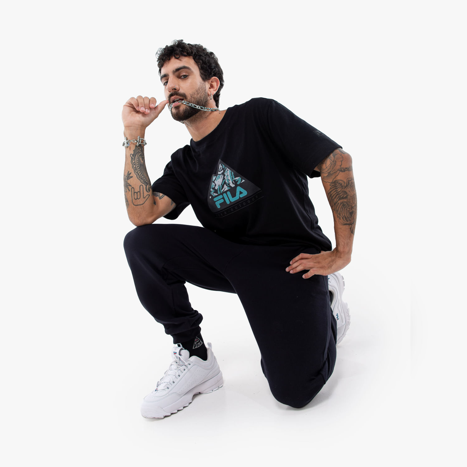 PANTALON UNISEX FILA LABEL OUTDOOR — imagen 4