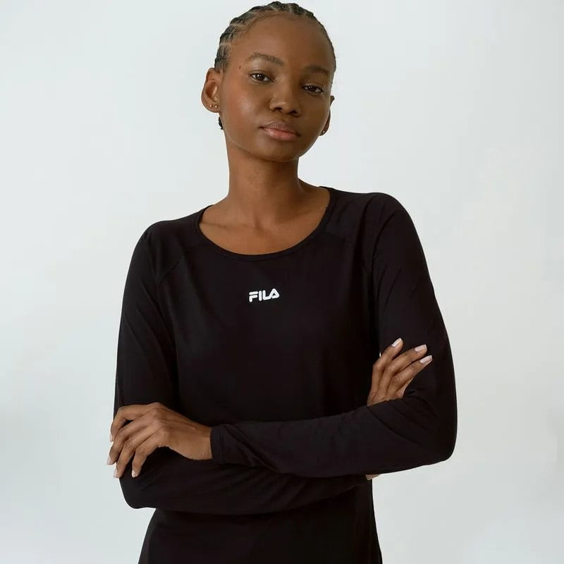 REMERA MANGA LARGA FEMENINO FILA BIO II