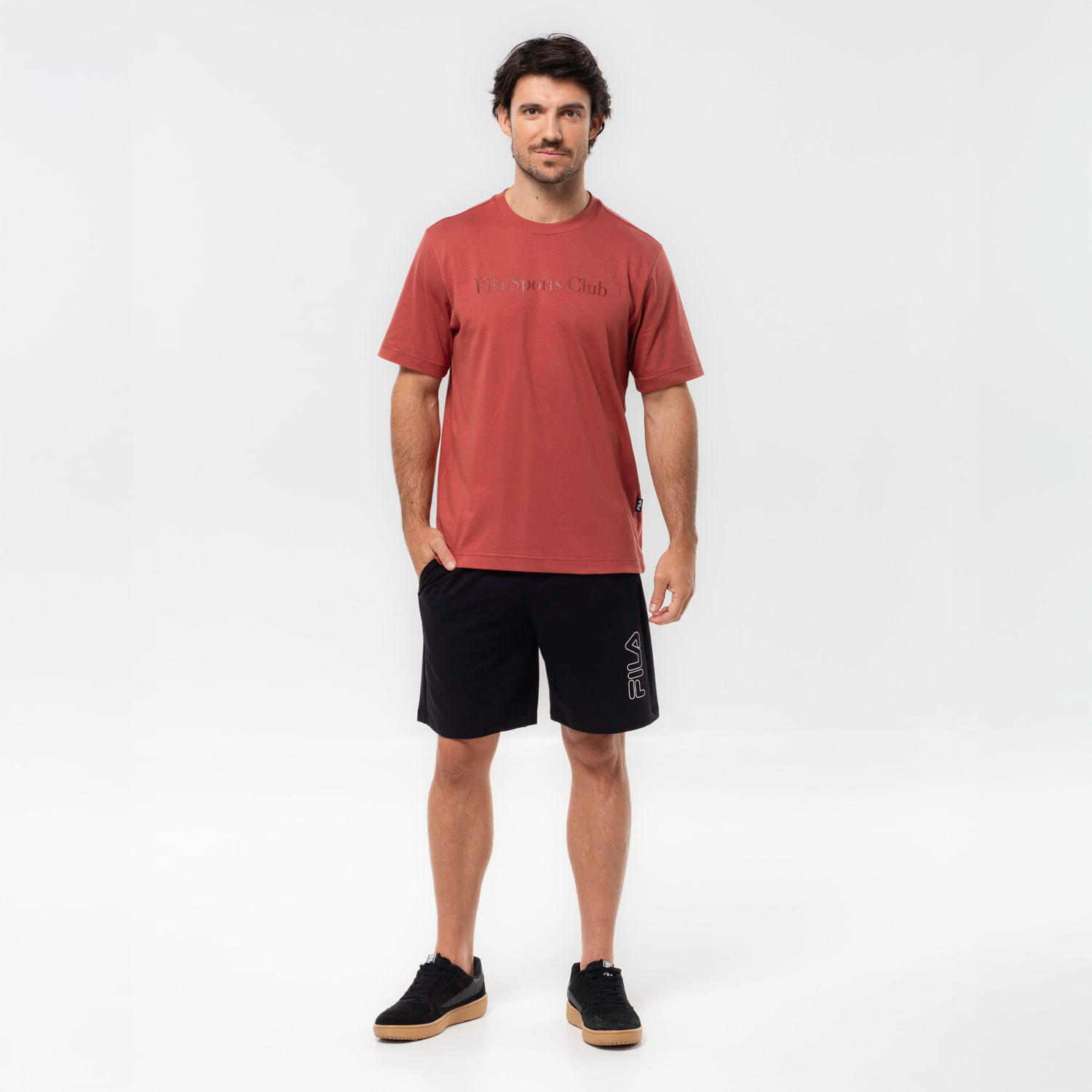 Remera masculina fila sport club letter