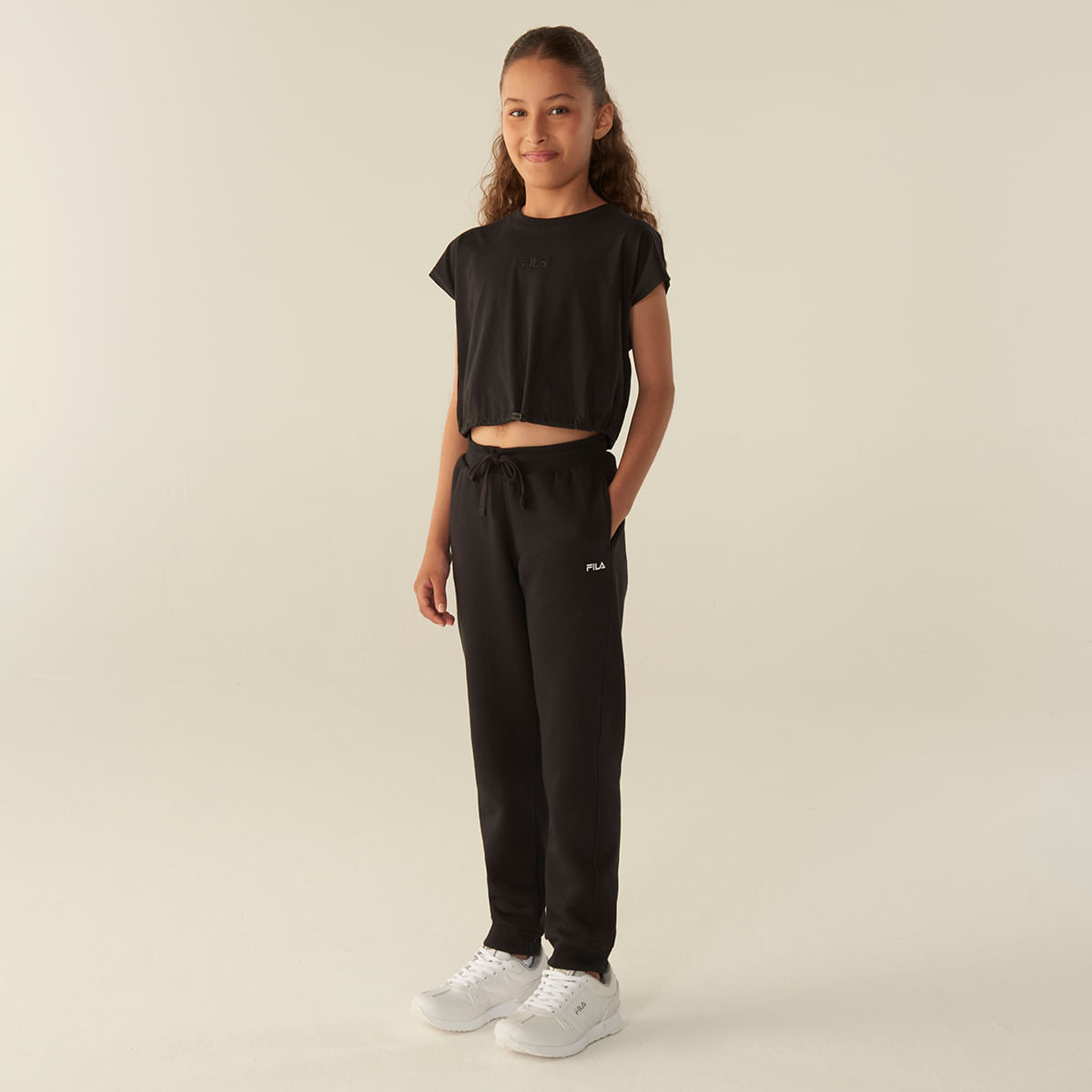 REMERA JUNIOR FEMENINA FILA BASIC — imagen 3