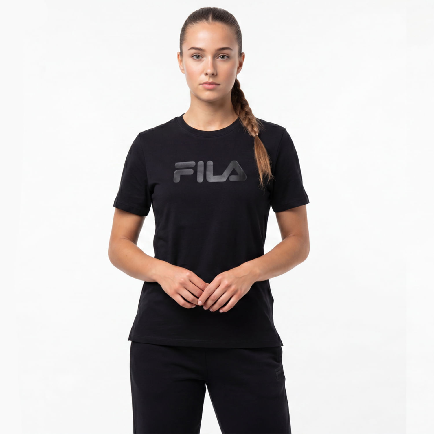 REMERA FEMENINA FILA BASIC LETTER III