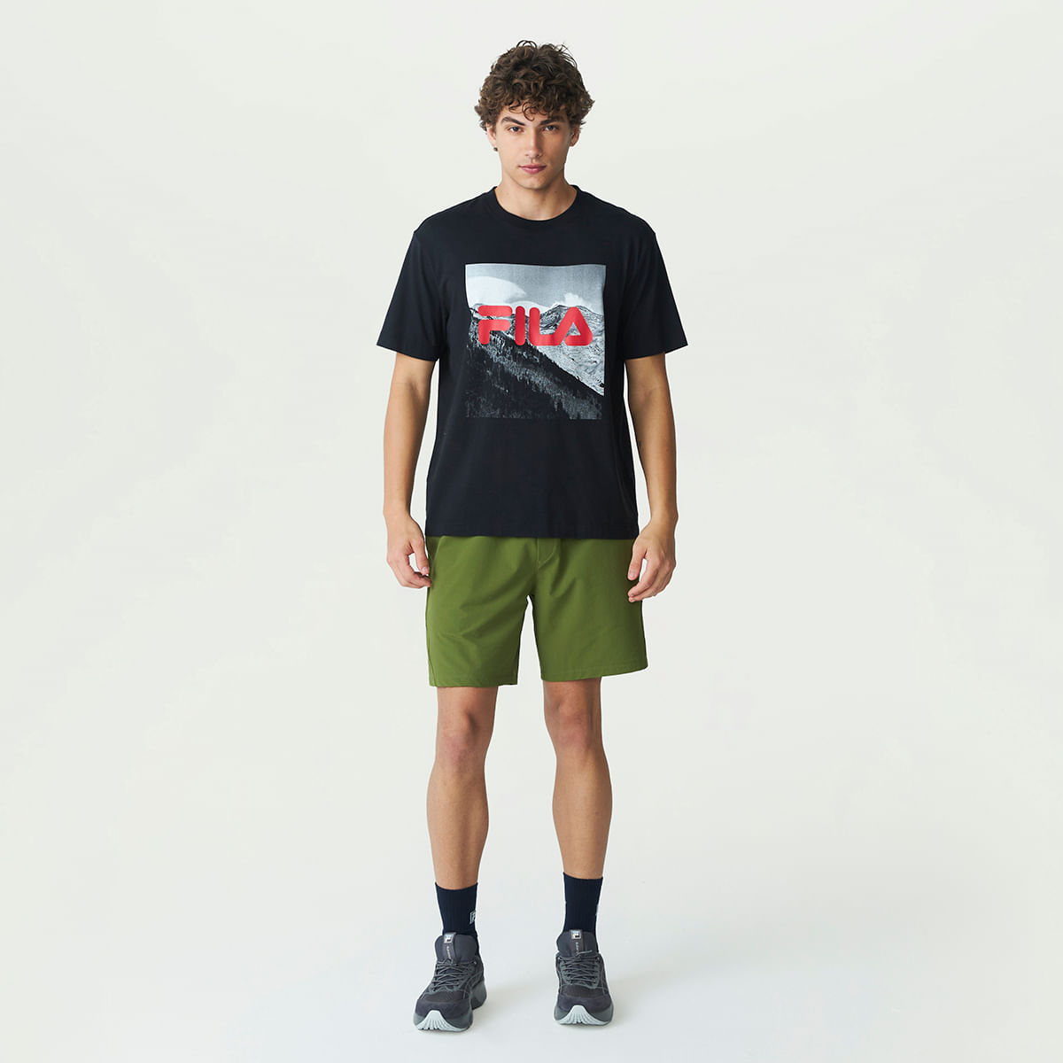 REMERA MASCULINA FILA COMFORT ALPS GAMES — imagen 3